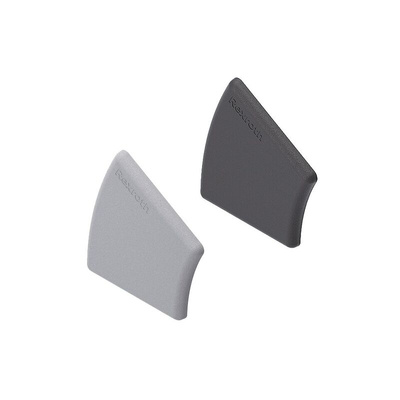 Bosch Rexroth Black PP Cover Cap, 10mm Groove