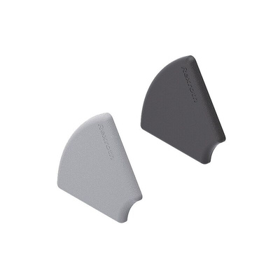 Bosch Rexroth Black PP Cover Cap, 10mm Groove