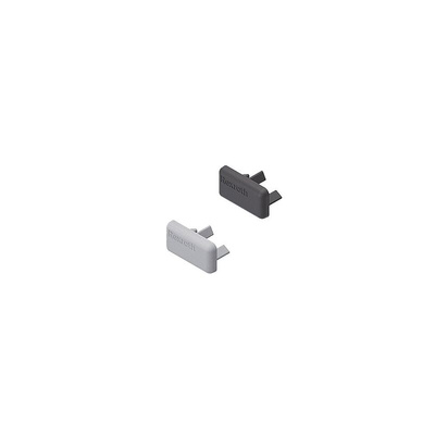 Bosch Rexroth Black PP Cover Cap, 11 x 20 mm Strut Profile, 8mm Groove