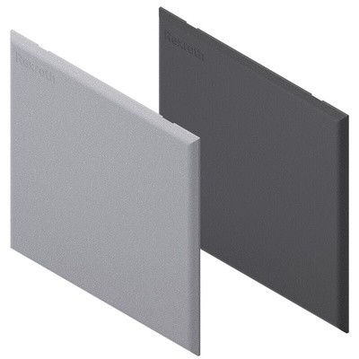 Bosch Rexroth Black PP Cover Cap, 120 x 120mm 120 x 120 mm Strut Profile