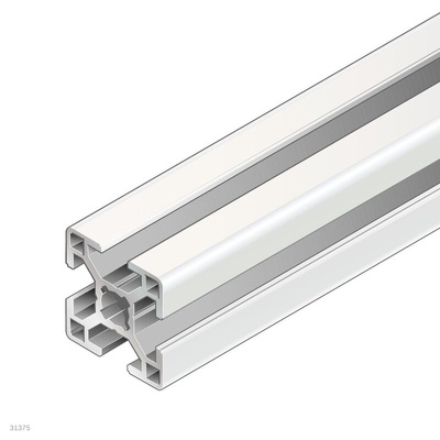 Bosch Rexroth Silver Aluminium Profile Strut, 30 x 30 mm, 8mm Groove, 3000mm Length