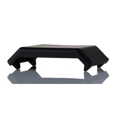 Bosch Rexroth Black Polypropylene Angle Bracket Cap, 45 mm Strut Profile, 10mm Groove