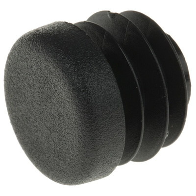 Rose+Krieger Black Round End Cap, 18 mm Strut Profile