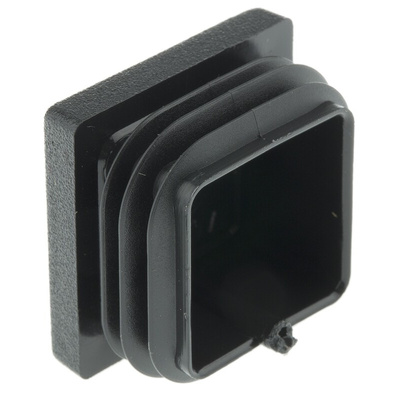 Rose+Krieger Black Square Tube Plug, 30mm 30 mm Strut Profile
