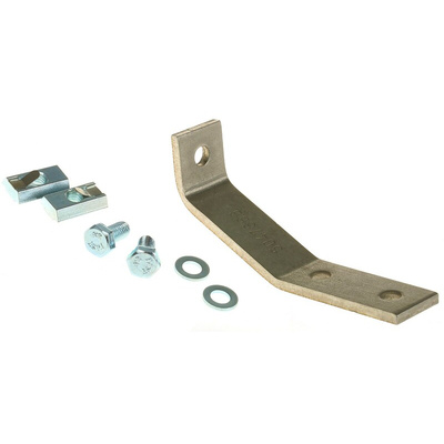 FlexLink Stainless Steel Floor Bracket, 7.2mm Groove