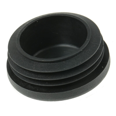 Rose+Krieger Black Round Tube Plug, 40 mm Strut Profile