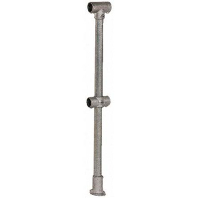 RS PRO Silver Malleable Iron Round Tube, 1100mm Length, Dia. 48.3mm