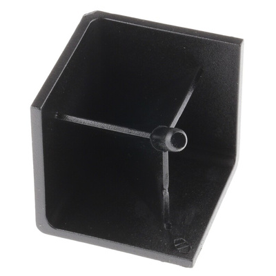 Bosch Rexroth Black Polypropylene Corner Bracket Cap, 30 x 30R Strut Profile, 8mm Groove