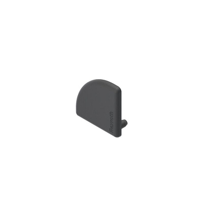 Bosch Rexroth Black Polypropylene End Cap, 40 x 40 mm Strut Profile, 10mm Groove