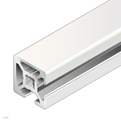 Bosch Rexroth Silver Aluminium Profile Strut, 20 x 20 mm, 6mm Groove, 3000mm Length