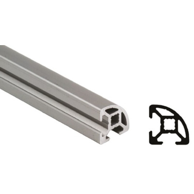 Bosch Rexroth Silver Aluminium Profile Strut, 20 x 20 mm, 6mm Groove, 3000mm Length