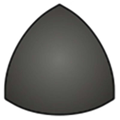 Bosch Rexroth Black Polypropylene Corner Bracket Cap, 20 x 20R Strut Profile, 6mm Groove