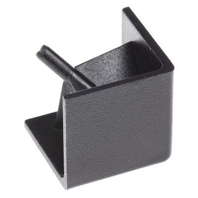 Bosch Rexroth Black Polypropylene Corner Bracket Cap, 20 x 20R Strut Profile, 6mm Groove