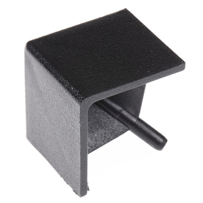 Bosch Rexroth Black Polypropylene Corner Bracket Cap, 20 x 20R Strut Profile, 6mm Groove