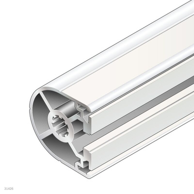 Bosch Rexroth Silver Aluminium Profile Strut, 45 x 45 mm, 10mm Groove, 3000mm Length