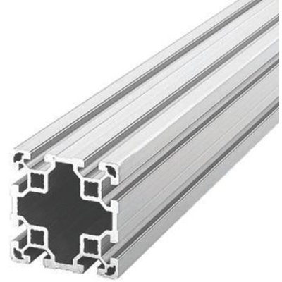 Bosch Rexroth Silver Aluminium Profile Strut, 80 x 80 mm, 10mm Groove, 3000mm Length