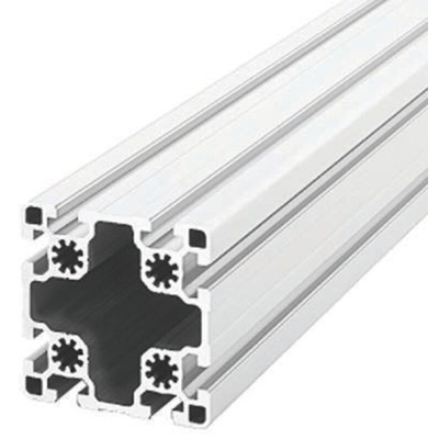 Bosch Rexroth Silver Aluminium Profile Strut, 90 x 90 mm, 10mm Groove, 3000mm Length