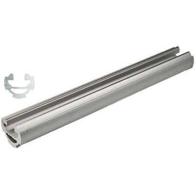 Bosch Rexroth Silver Aluminium Round Tube, 10mm Groove, 3000mm Length, Dia. 28mm, Series EcoShape