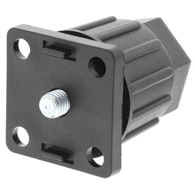 RS PRO M8 Thread Adjustable Foot, 8mm Groove