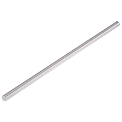 RS PRO Silver Stainless Steel Rod, 300mm Length, Dia. 10mm