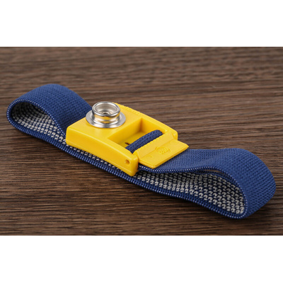 RS PRO ESD Grounding Wrist Strap With 10 mm Stud
