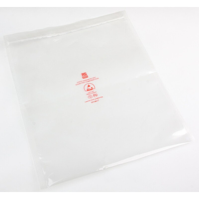 RS PRO ESD Ultra Clear Bag 250mm(W)x 300mm(L)