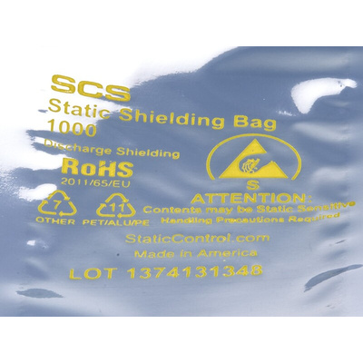 SCS Static Shielding Bag 51mm(W)x 152mm(L)