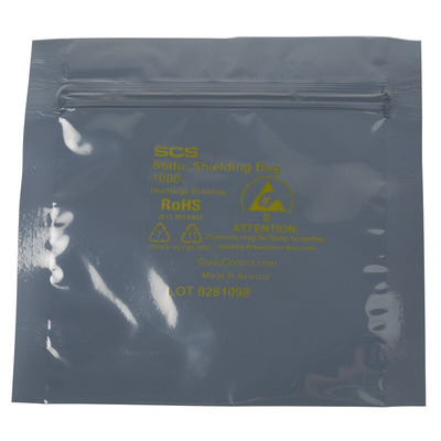SCS Static Shielding Bag 102mm(W)x 102mm(L)