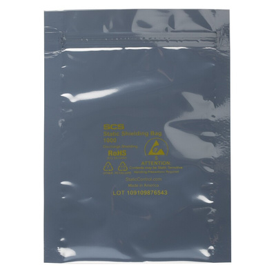 SCS Static Shielding Bag 102mm(W)x 152mm(L)