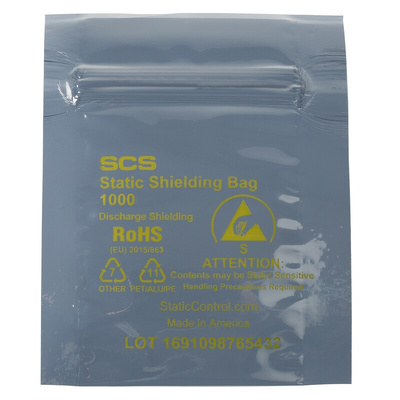 SCS Static Shielding Bag 51mm(W)x 76mm(L)