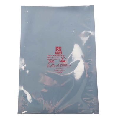 RS PRO Static Shielding Bag 152mm(W)x 254mm(L)