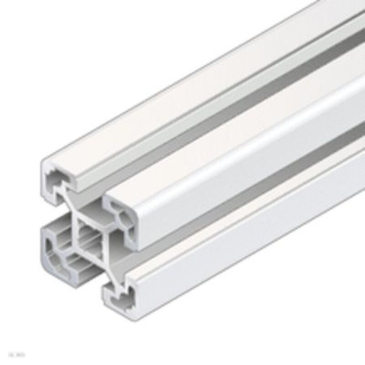 Bosch Rexroth Silver Aluminium Profile Strut, 40 x 40 mm, 10mm Groove, 1000mm Length