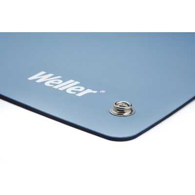 Weller Blue Antistatic Workstation ESD-Safe Mat, 900mm x 600mm x 2mm