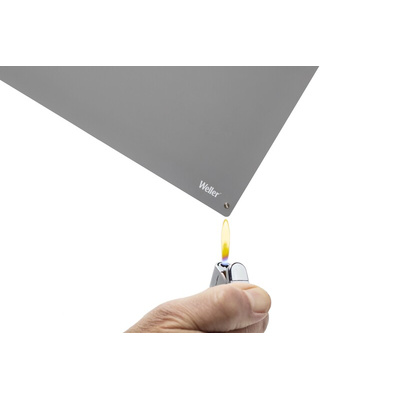 Weller Grey Antistatic Workstation Kit ESD-Safe Mat, 900mm x 600mm x 2mm
