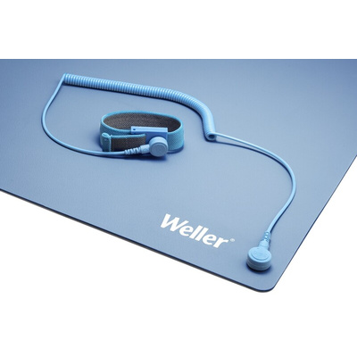 Weller Blue Antistatic Workstation Kit ESD Field Kit, 900mm x 600mm x 2mm