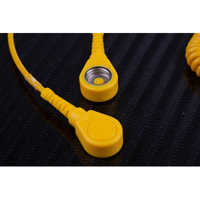 RS PRO ESD Grounding Cord With 10 mm Socket