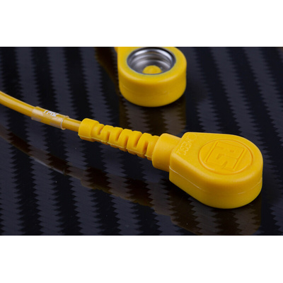 RS PRO ESD Grounding Cord With 10 mm Socket