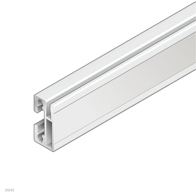 Bosch Rexroth Black Square Tube, 30 x 15 mm, 8mm Groove, 3m Length, 30 x 15mm Square, Series 384255