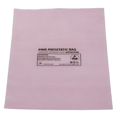 RS PRO Anti Static Bag 229mm(W)x 152mm(L)