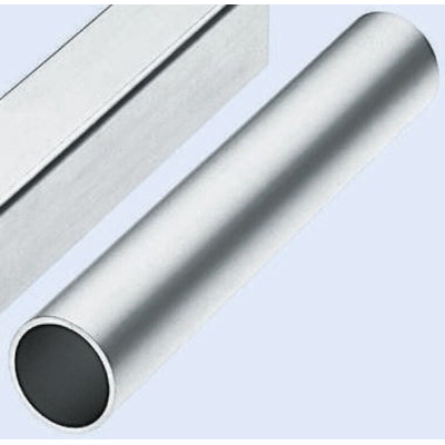 Rose+Krieger Silver Steel Round Tube, 2000mm Length, Dia. 40mm