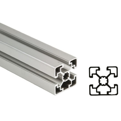 Bosch Rexroth Silver Aluminium Profile Strut, 45 x 45 mm, 10mm Groove, 3000mm Length