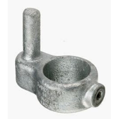 RS PRO Cast Iron Round Tube Gate Hinge, 48.3mm OD