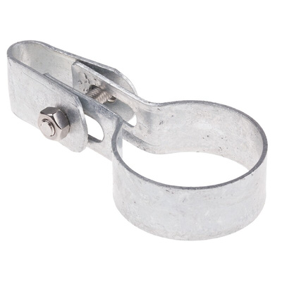 RS PRO Cast Iron Round Tube Panel Clip, 42.4mm OD