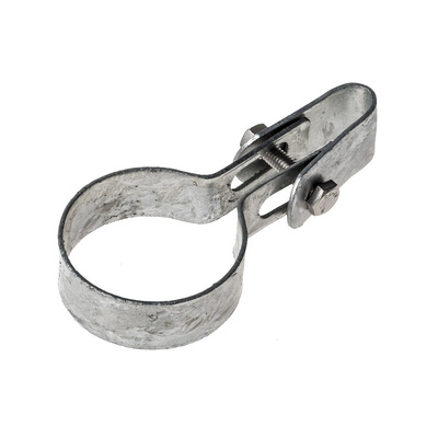 RS PRO Cast Iron Round Tube Panel Clip, 48.3mm OD