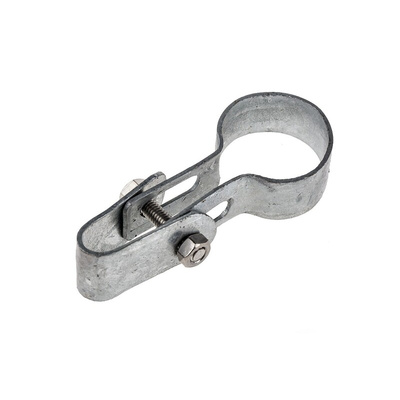 RS PRO Cast Iron Round Tube Panel Clip, 33.7mm OD