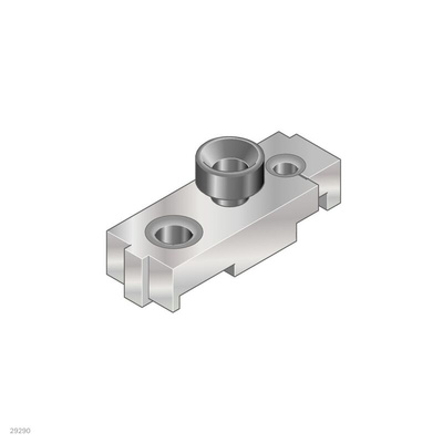 Bosch Rexroth Galvanised Steel Strut Profile Drilling Jig