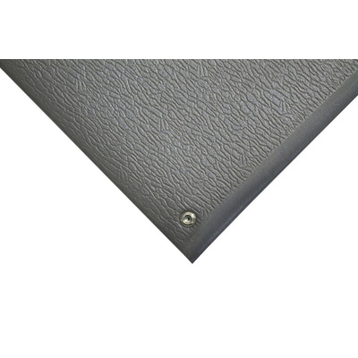 RS PRO Grey Floor ESD-Safe Mat, 900mm x 600mm x 9mm