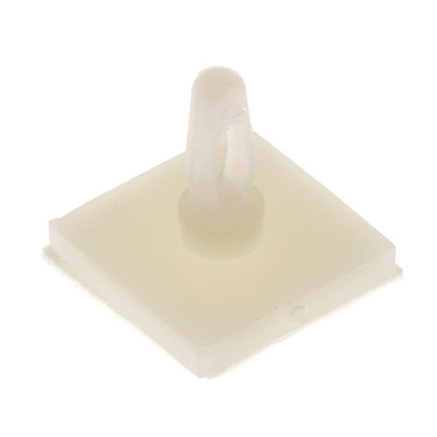 LCBSBM-3-01 ART, 4.8mm High Nylon PCB Support for 3.18mm PCB Hole, 12.7 x 12.7mm Base