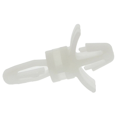 LCBS-4-01, 6.4mm High Nylon PCB Support Pillar for 4mm PCB Hole, 5.6mm Base