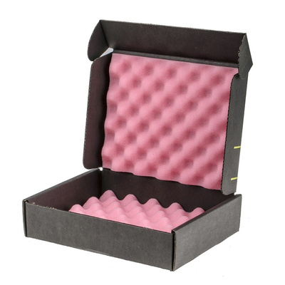 Conductive ESD Box 267mm (L) 216mm (W) 64mm (H)